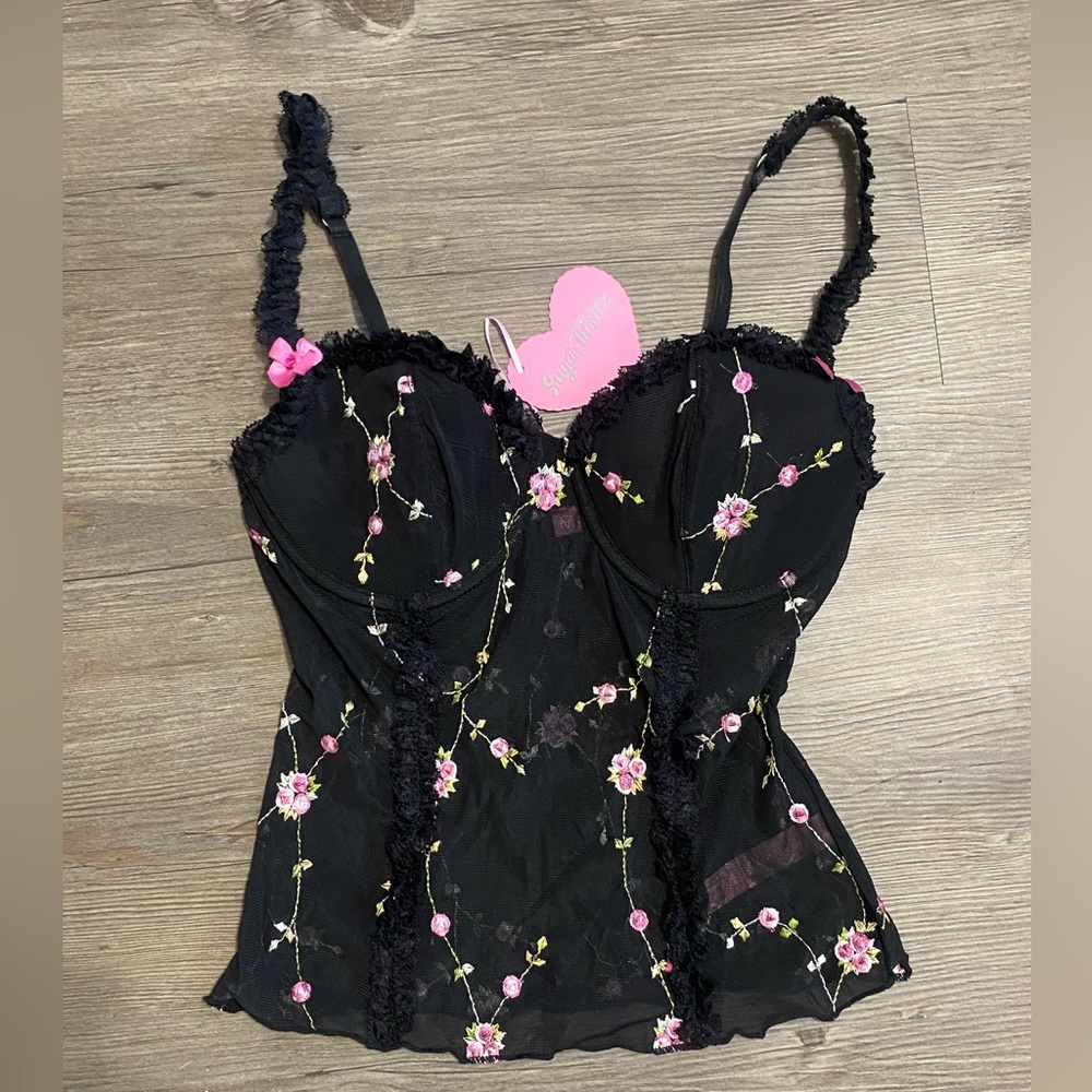 NWT Dolls Kill / Sugar Thrillz I’m Baby Cami Top